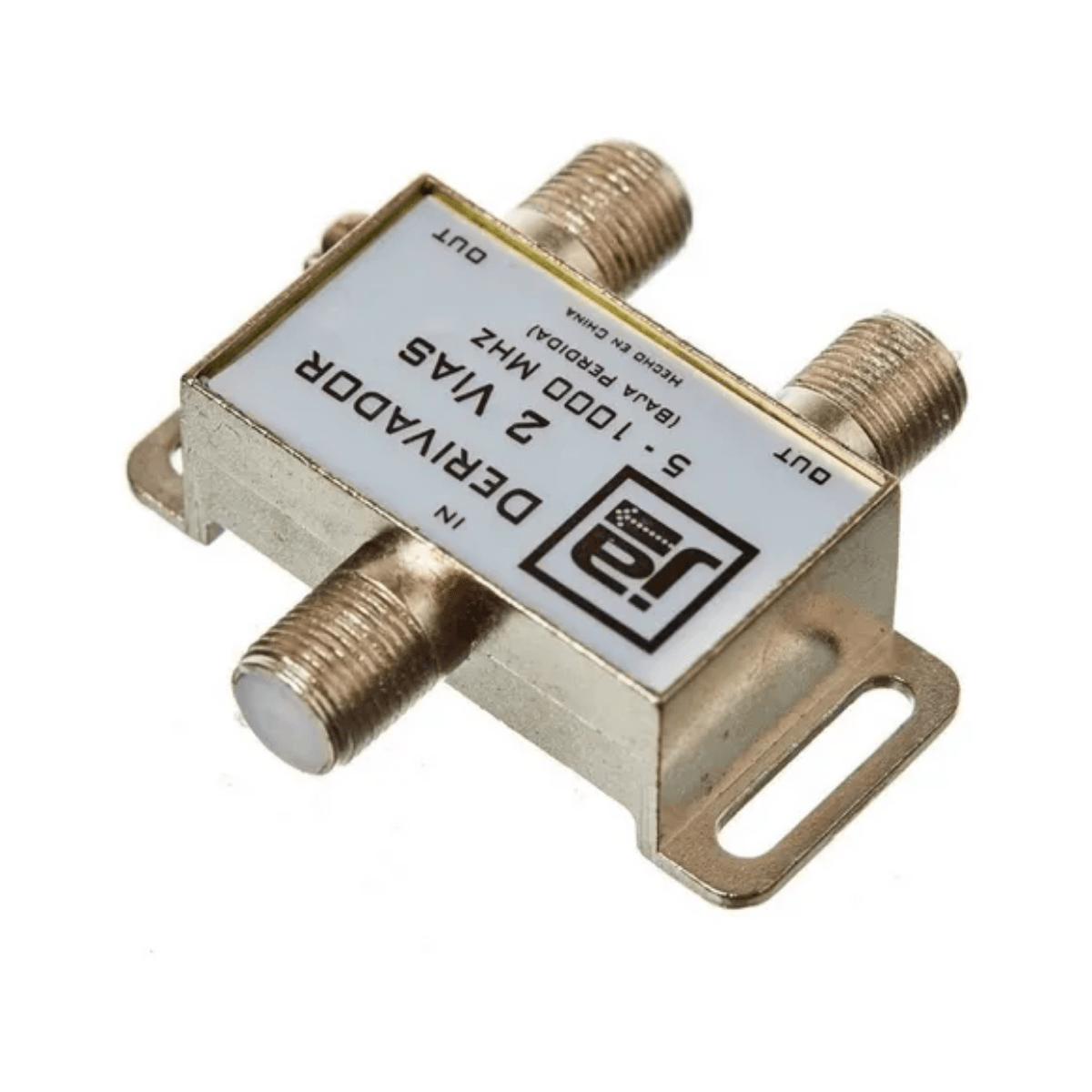 Derivador Splitter Señal Coaxil Digital 2 Salidas 1 Ghz