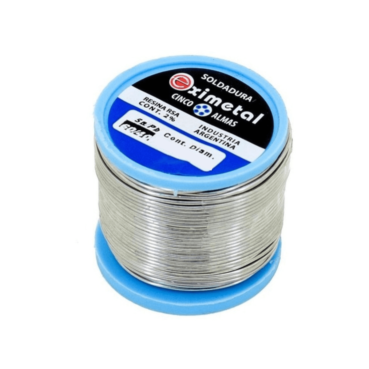 Rollo De Estaño 0,7mm 60/40 250gr Eximetal Cinco Almas