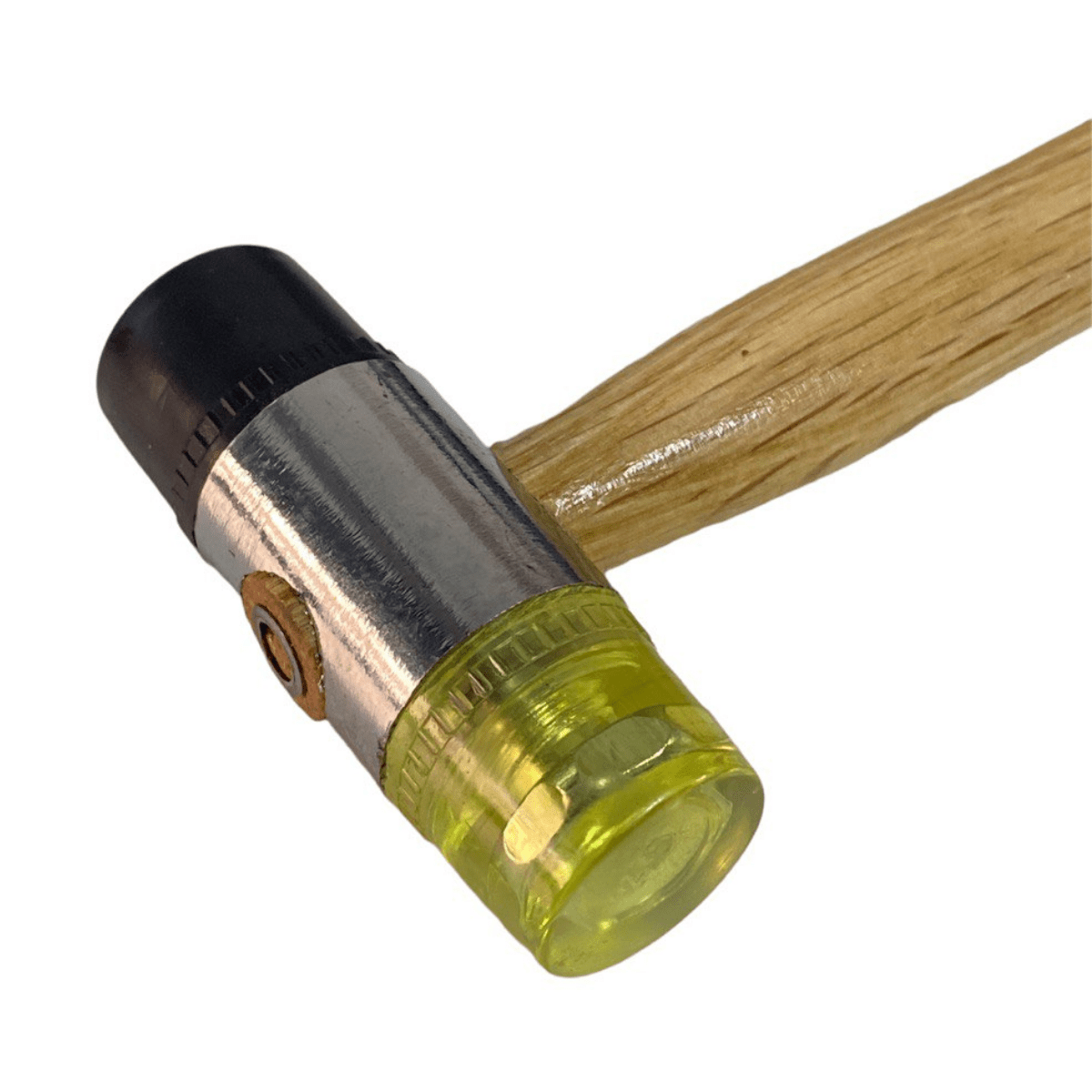 Martillo Cabeza Doble Pvc - Goma Mango Metal - Imagen 2