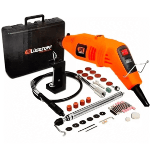 Mini Torno 3,2mm Tripa Accesorios 150w 35000rpm Lusqtoff