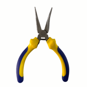 Pinza De Punta Larga Y Curva 130mm