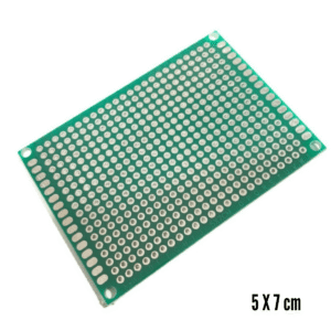 Placa Experimental Pcb Perforada 5x7 Doble Fr4 Proto Ptec