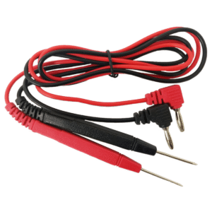 Punta Para Tester Ficha Tipo Banana Acodado