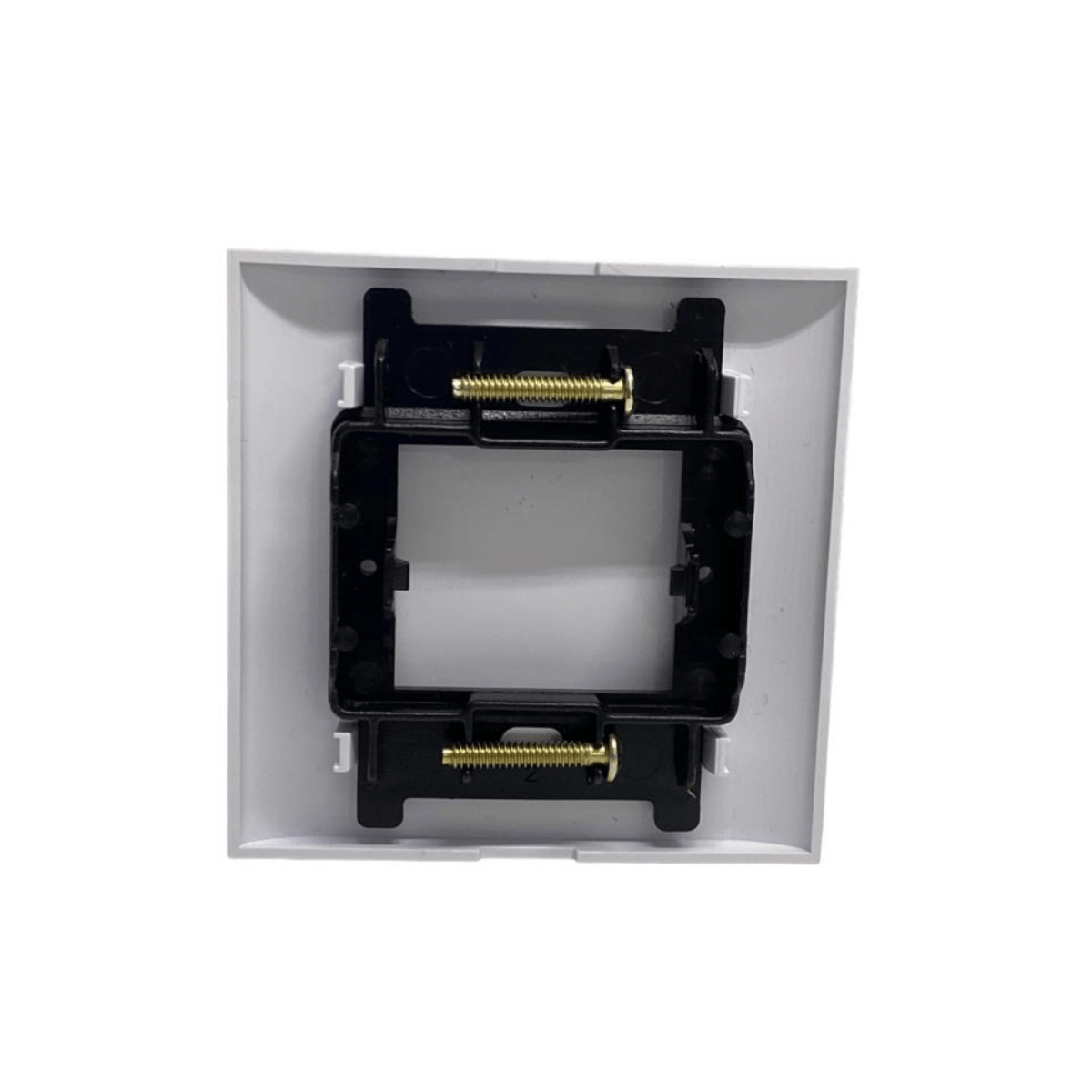 Tapa Ciega Plástica Chica Para Embutir Con Bastidor Y Tornillos Mignon Electricidad - Imagen 3