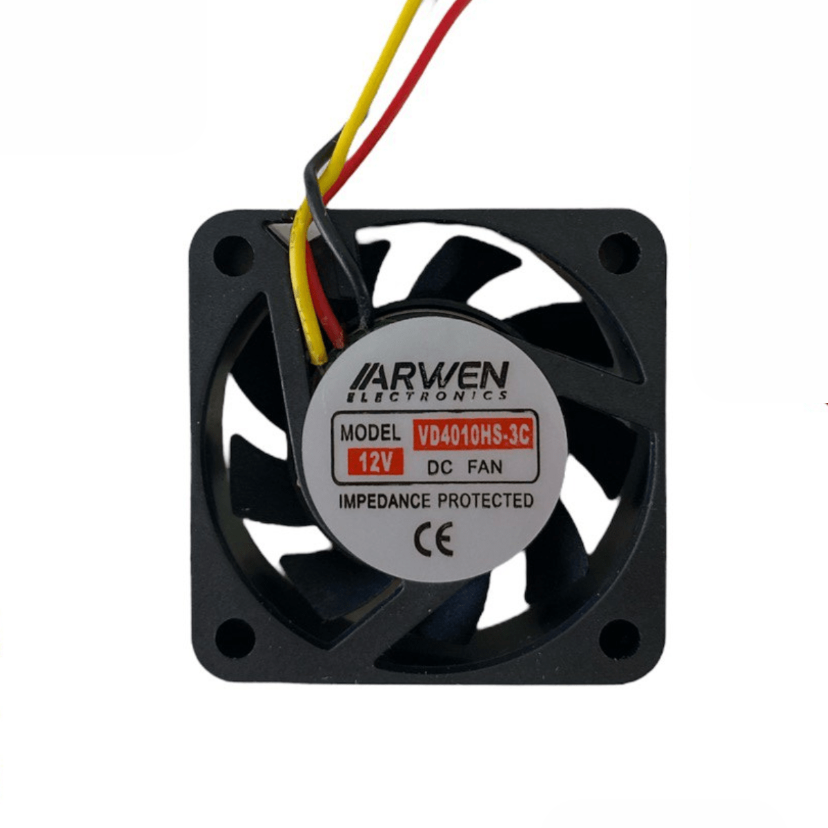 Turbina Cooler Turbina 40x40x10 12v Buje 3 C C/ Control Rpm - Imagen 2