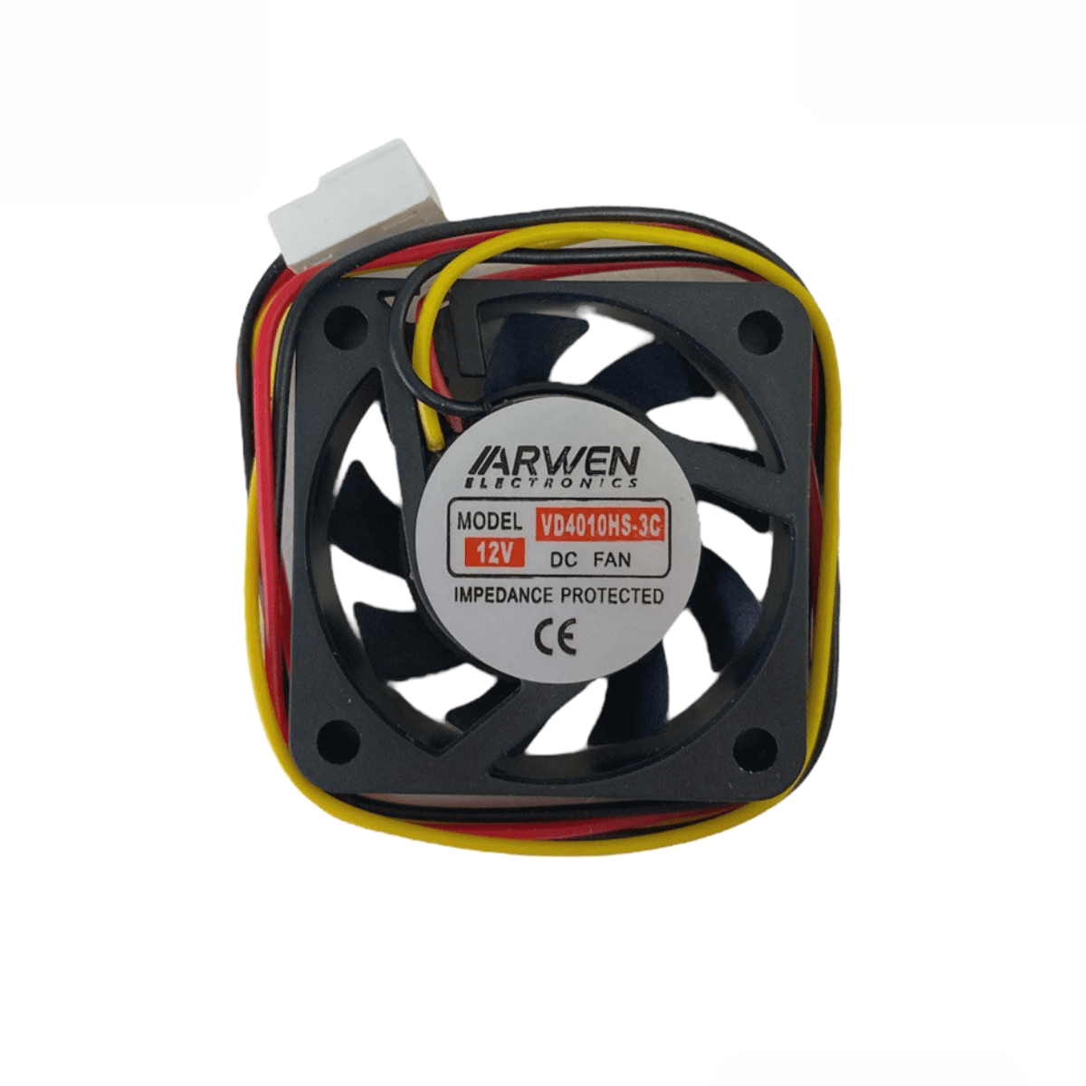Turbina Cooler Turbina 40x40x10 12v Buje 3 C C/ Control Rpm - Imagen 3