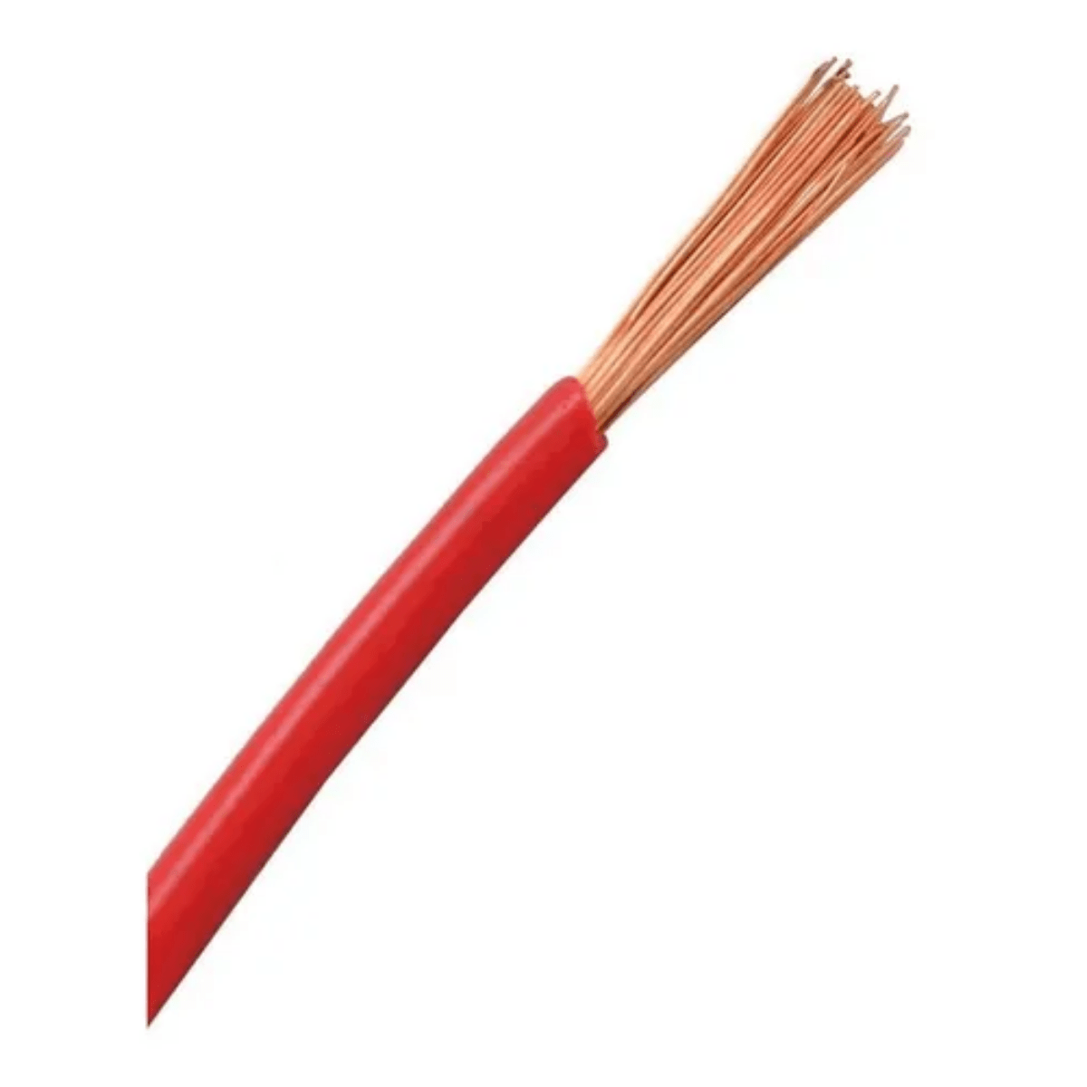 Cable Unipolar 1mm Flexible Kalop Cat5 Rojo Por Metro
